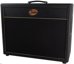 Suhr 2x12 Deep Speaker Cabinet, Black Grill, Vintage 30's