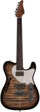 Suhr Select Alt T Guitar, Trans Charcoal Burst
