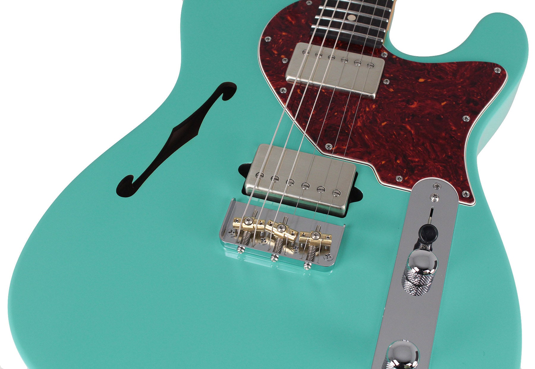 Suhr Alt T Guitar, Rosewood, Seafoam Green | Humbucker Music