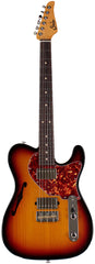 Suhr Alt T Guitar, 3-Tone Burst, Rosewood