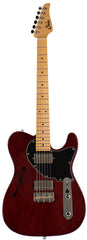 Suhr Alt T Guitar, Maple, Trans Brown