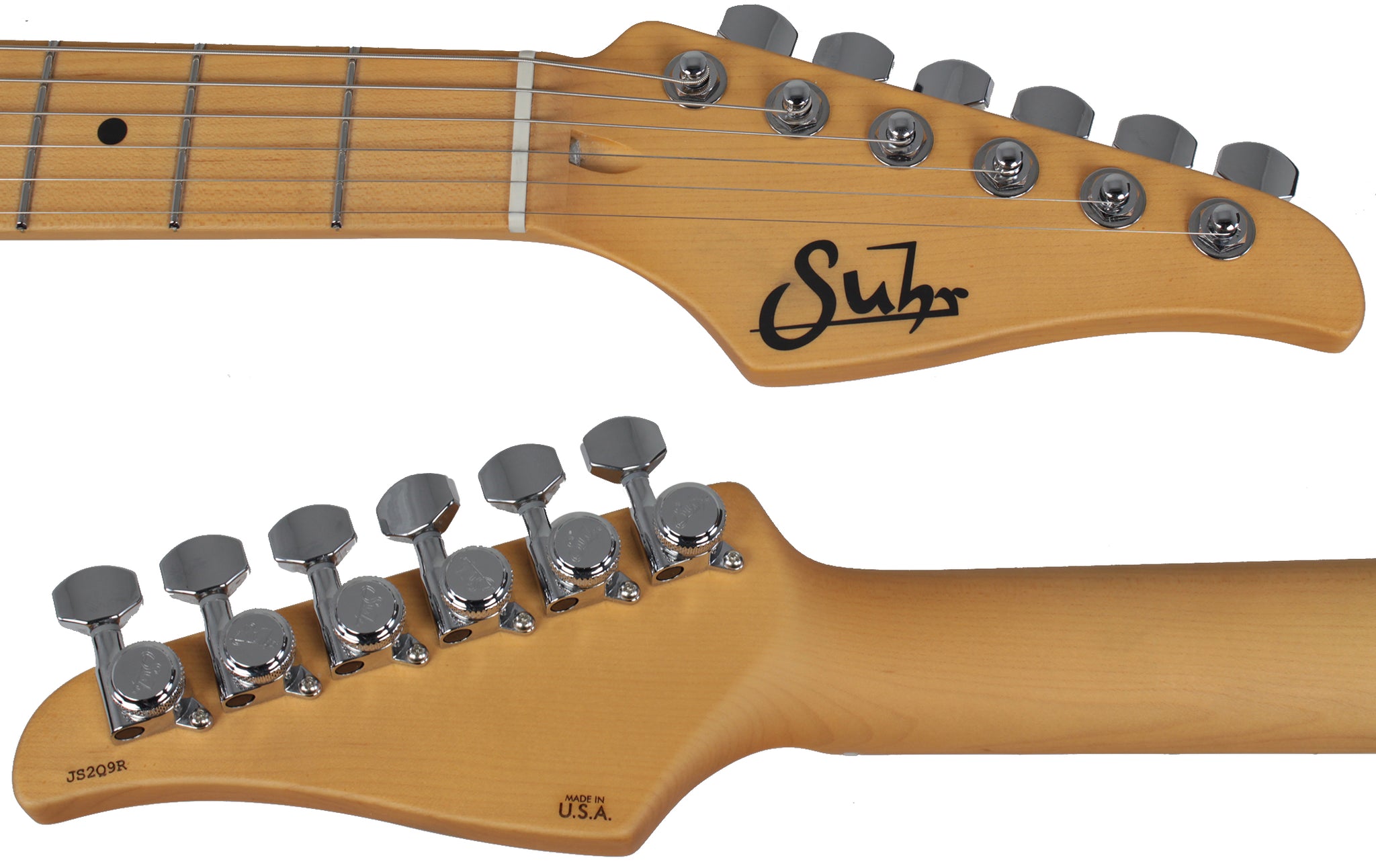 ギター Suhr Classic T Pro Suhr Alt T Pro Guitar - Maple. Vintage Natural, Thornbuckers