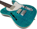 Suhr Select Alt T Guitar, Bahama Blue