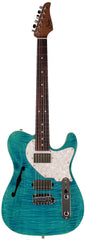 Suhr Alt T Select Guitar, Rosewood, Bahama Blue