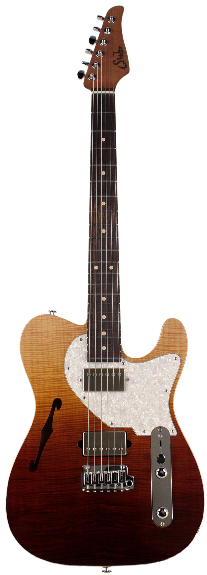 Suhr Alt T Select Guitar, Rosewood, Desert Gradient | Humbucker Music