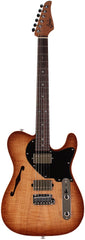 Suhr Select Alt T Guitar, Natural Burst, Black PG