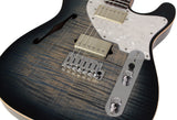 Suhr Select Alt T Guitar, Faded Trans Whale Blue Burst