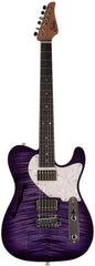 Suhr Select Alt T Guitar, Trans Purple Burst