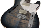 Suhr Select Alt T Guitar, Faded Trans Whale Blue Burst