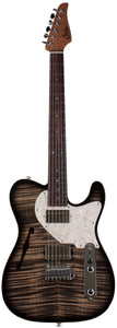 Suhr Select Alt T Guitar, Trans Charcoal Burst