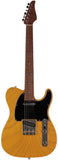 Suhr Select Classic T Roasted, Flamed, Swamp Ash, Butterscotch Blonde, Hardshell