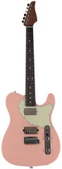 Suhr Select Classic T HH Guitar, Roasted Body and Neck, Flamed, Rosewood, Shell Pink