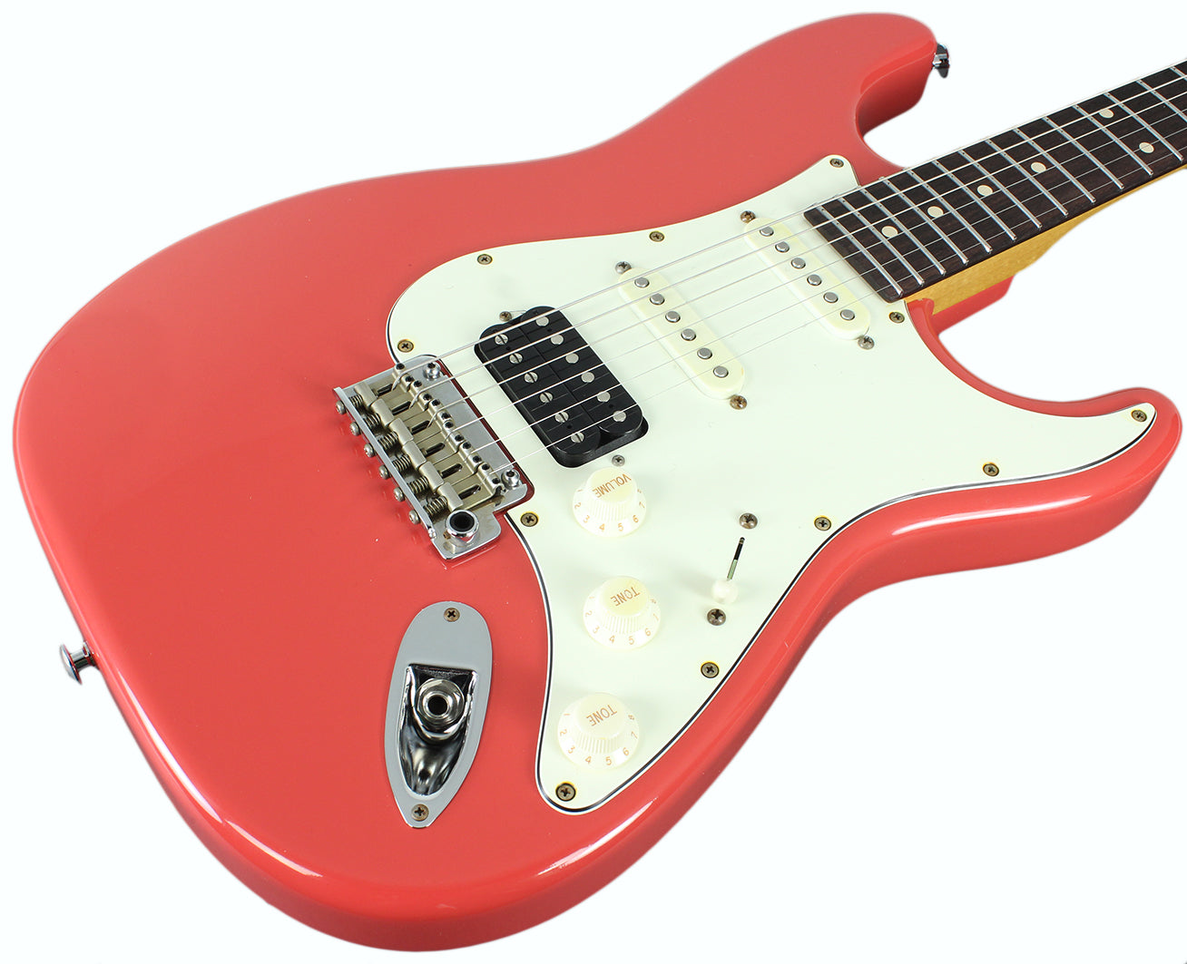 Suhr Classic Antique Guitar - Fiesta Red, HSS | Humbucker Music