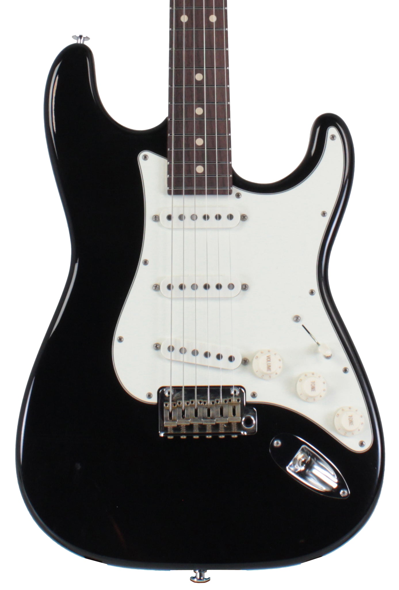 Suhr Classic S Antique Guitar, Black, Rosewood | Humbucker Music