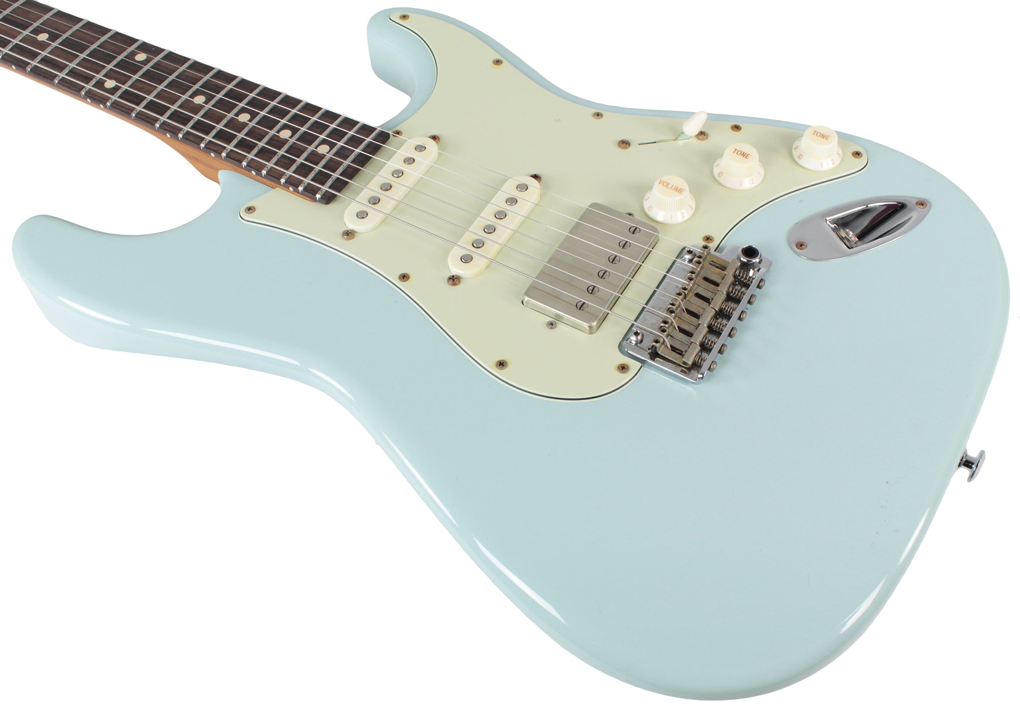 Suhr Classic Antique Roasted Guitar - Sonic Blue, Rosewood, HSS