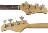 Suhr Classic J Bass Guitar, Olympic White