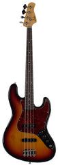 Suhr Classic J Bass Guitar, 3-Tone Sunburst