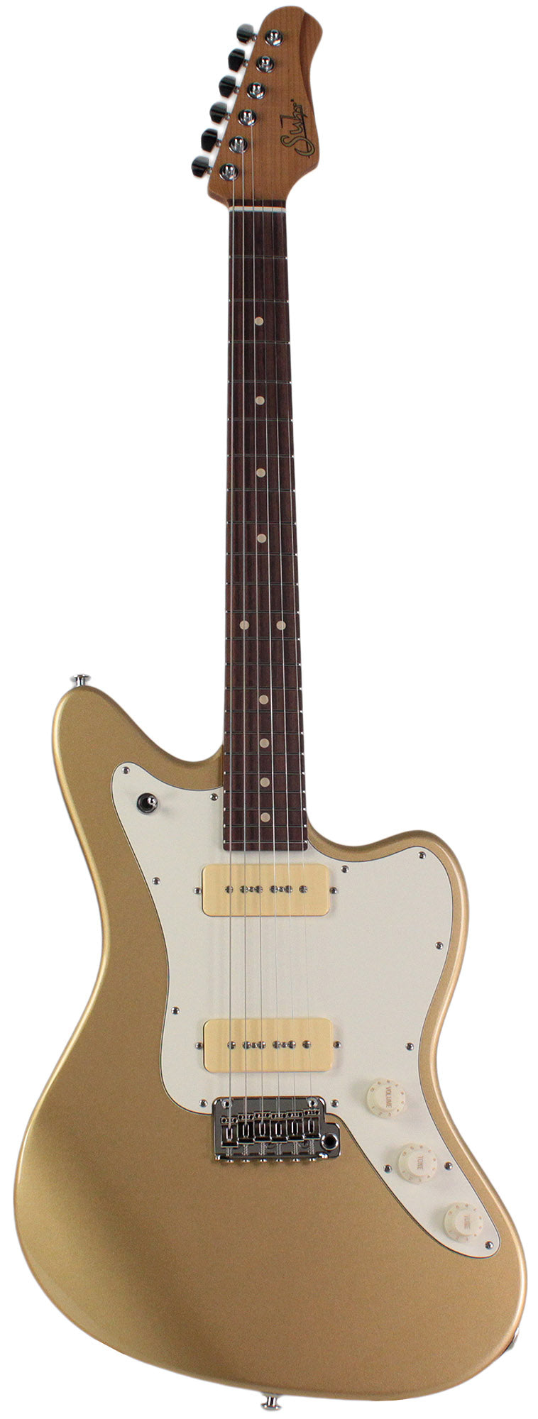 Suhr Select Classic JM Guitar, Roasted Neck, Gold, S90, 510