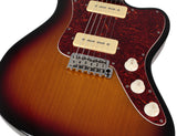 Suhr Select Classic JM Guitar, Roasted Neck, 3-Tone Burst, S90, 510