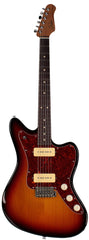 Suhr Select Classic JM Guitar, Roasted Neck, 3-Tone Burst, S90, 510