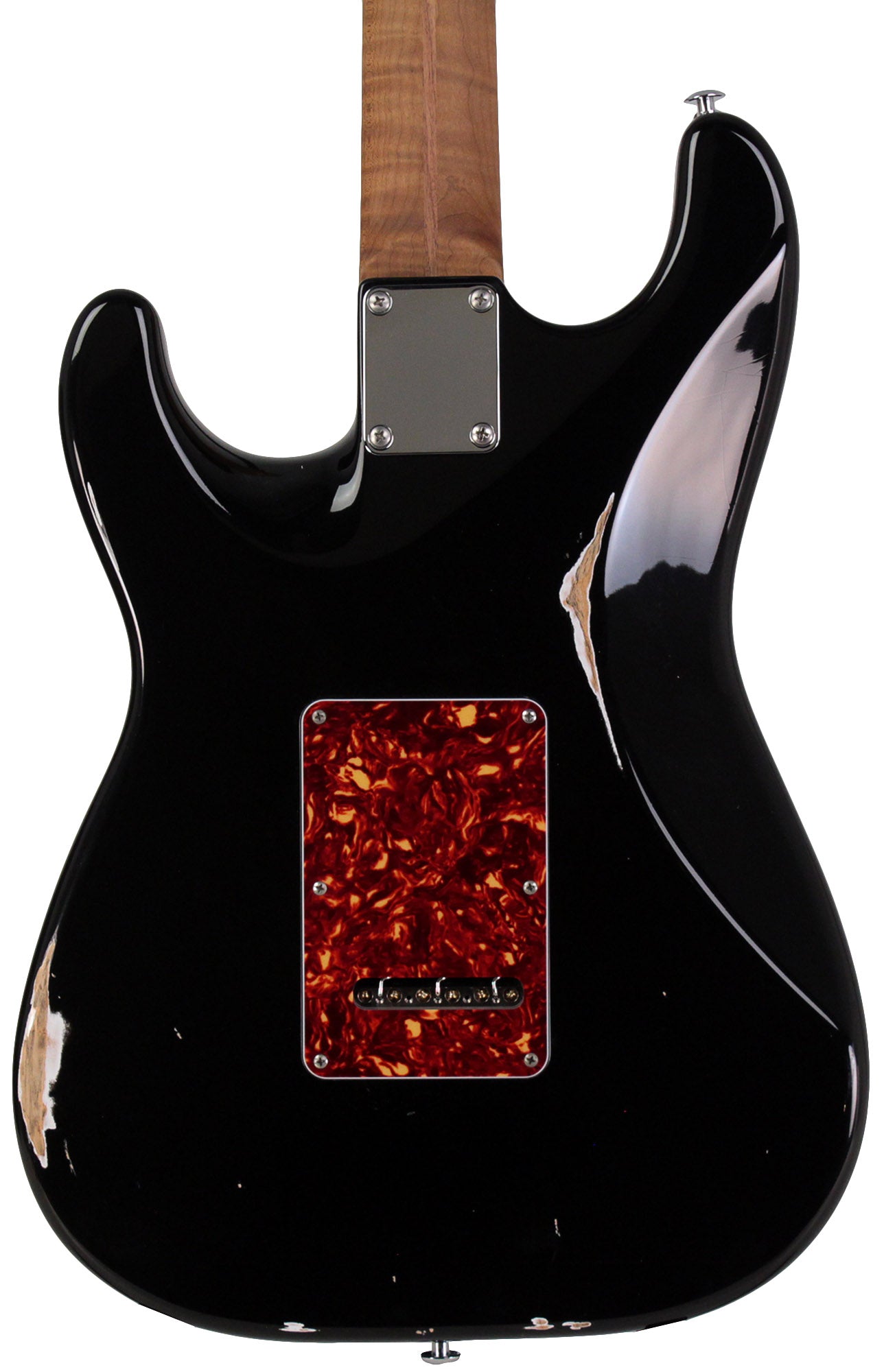 Suhr Select Classic S Antique HSS Guitar, Roasted Flamed Neck