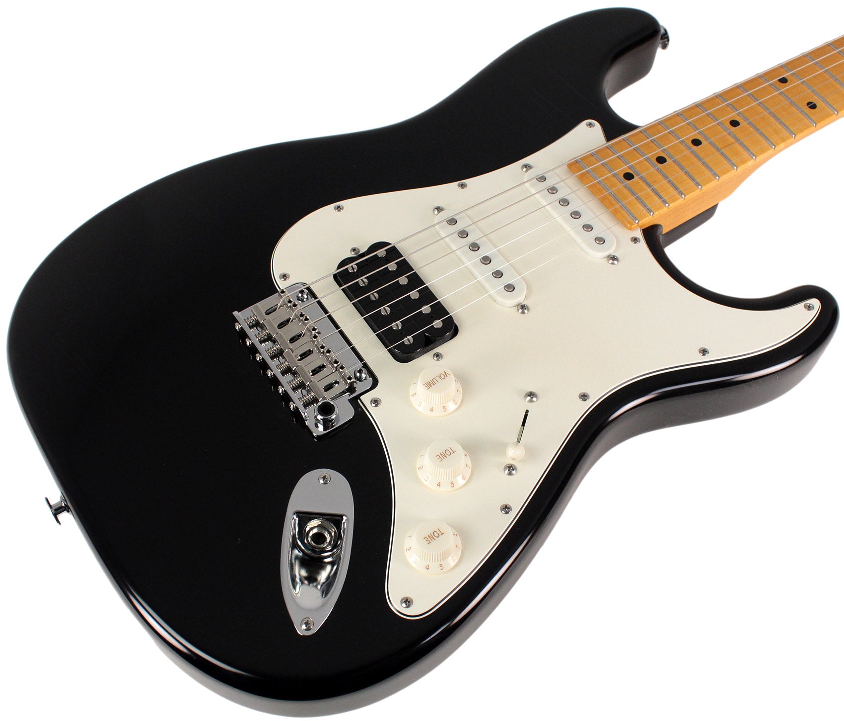 Suhr Classic S Antique Guitar, Black, Maple, HSS | Humbucker Suhr Classic S Antique Guitar, Black, Maple, HSS | Humbucker
