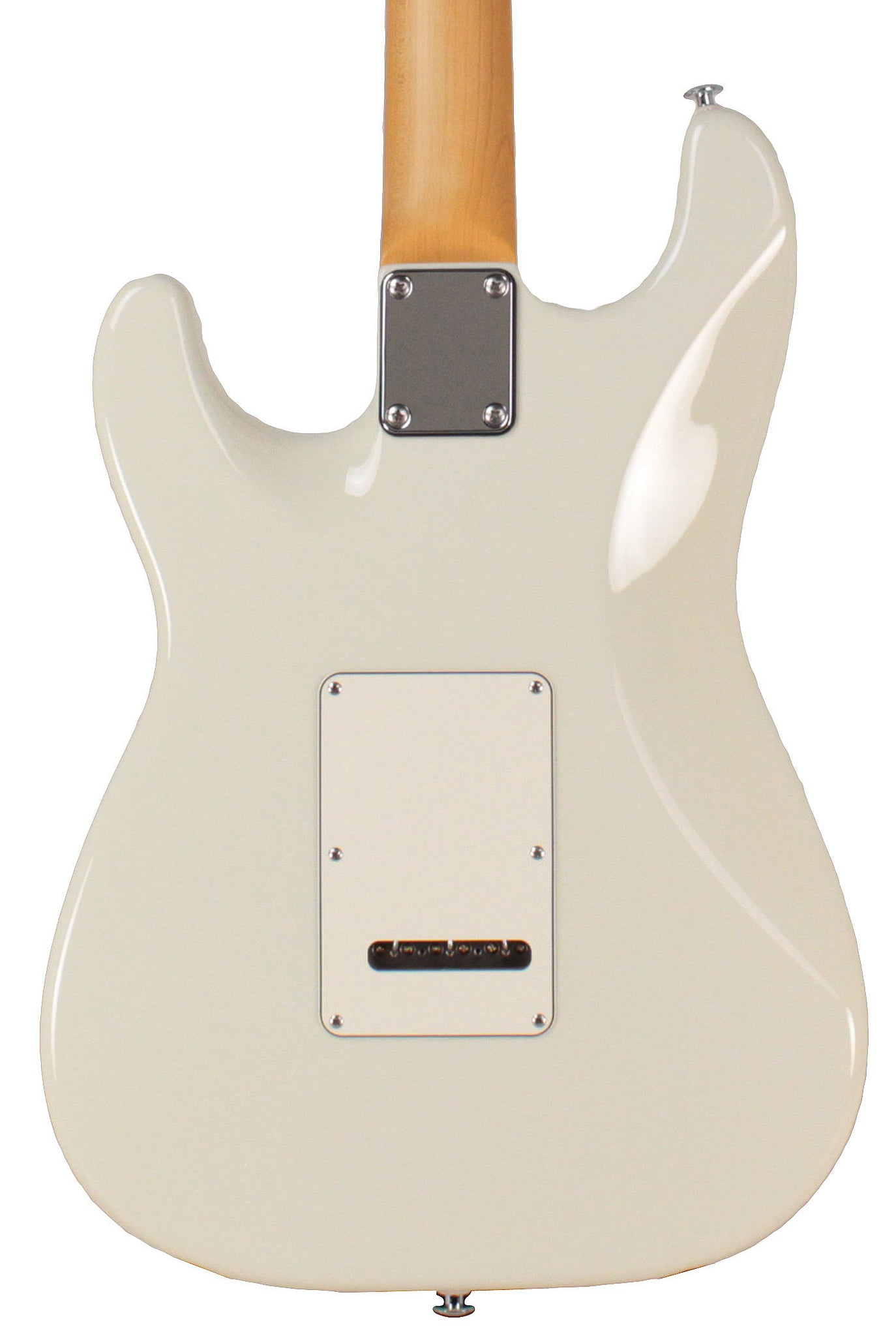 Suhr Classic S HSS Antique Guitar, Olympic White, Rosewood