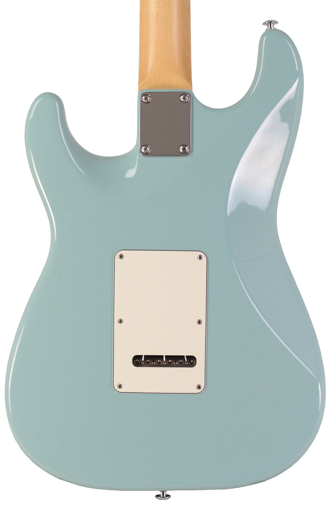 Suhr Classic S Antique Guitar, Sonic Blue, Maple, HSS | Humbucker