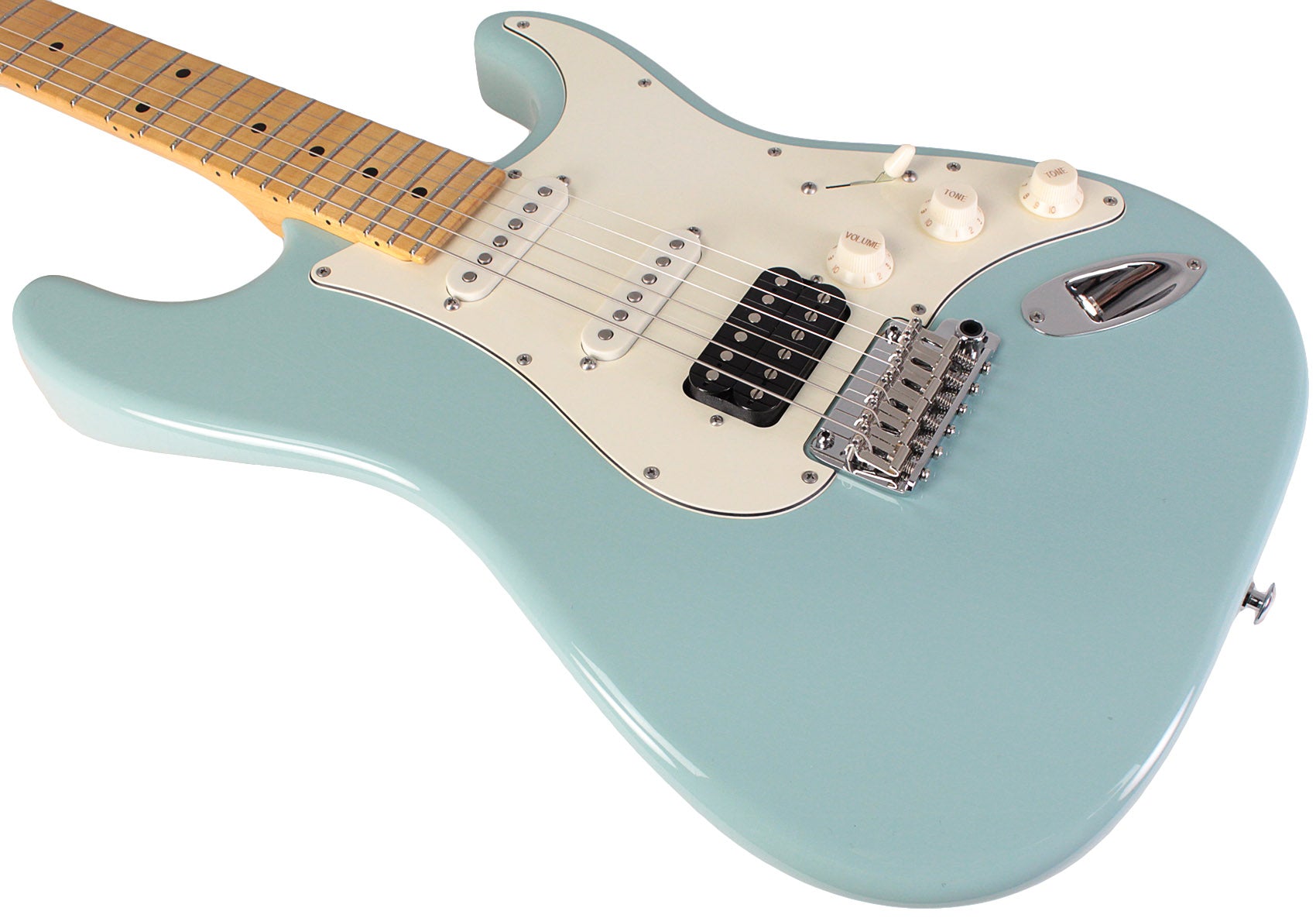Suhr Classic S Antique Guitar, Sonic Blue, Maple, HSS