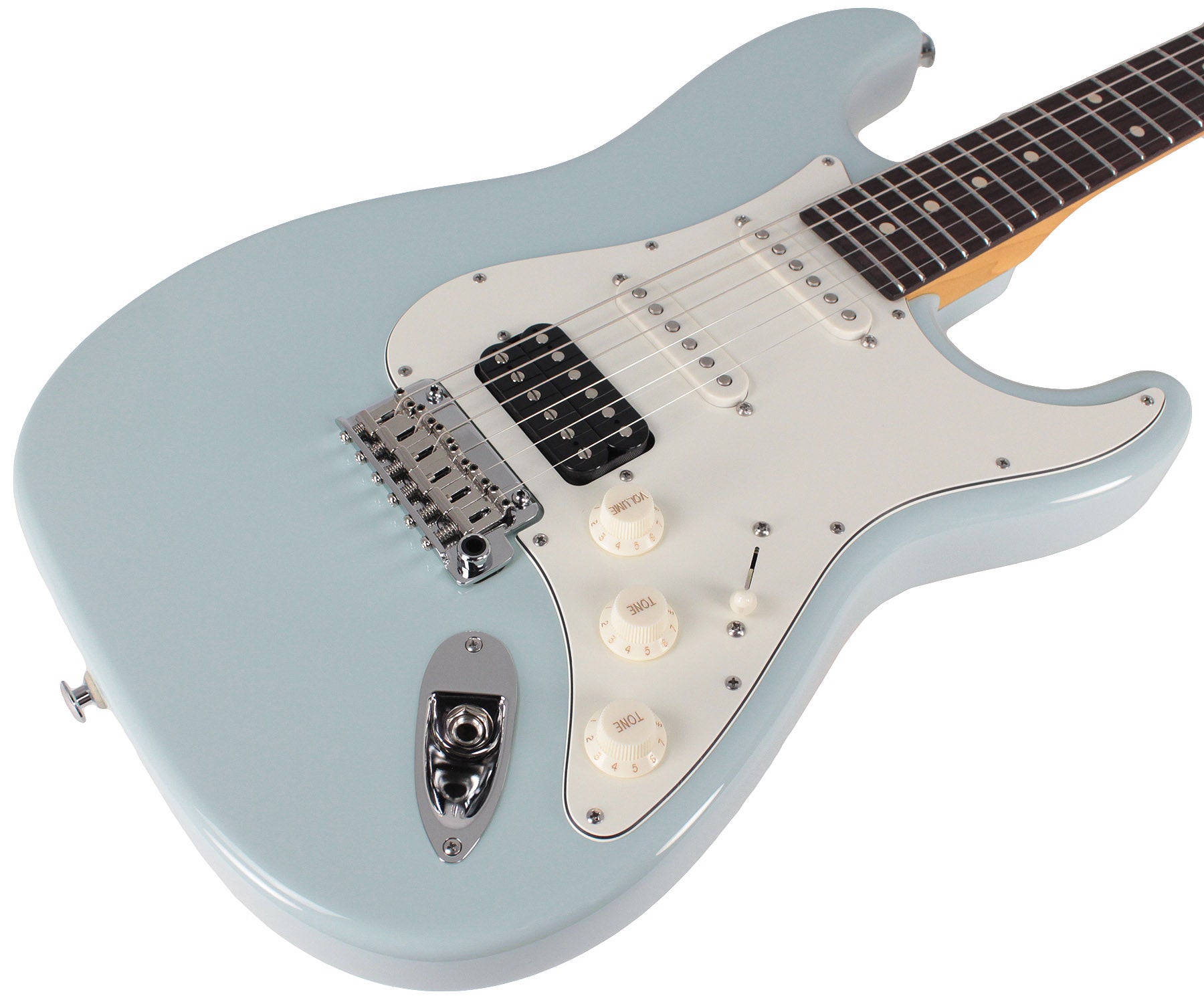 Suhr Classic S Antique Guitar, Sonic Blue, Rosewood, HSS