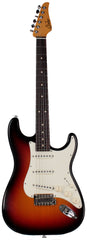 Suhr Classic S Antique Guitar, 3-Tone Burst, Rosewood
