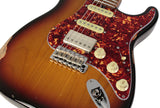 Suhr Select Classic S Antique HSS Guitar, Roasted Flamed Neck, 3 Tone Burst, Maple