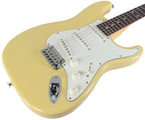 Suhr Classic S Antique Guitar, Vintage Yellow, Rosewood