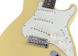 Suhr Classic S Antique Guitar, Vintage Yellow, Rosewood