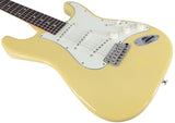 Suhr Classic S Antique Guitar, Vintage Yellow, Rosewood