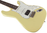 Suhr Classic S Antique Guitar, Vintage Yellow, Rosewood, HSS