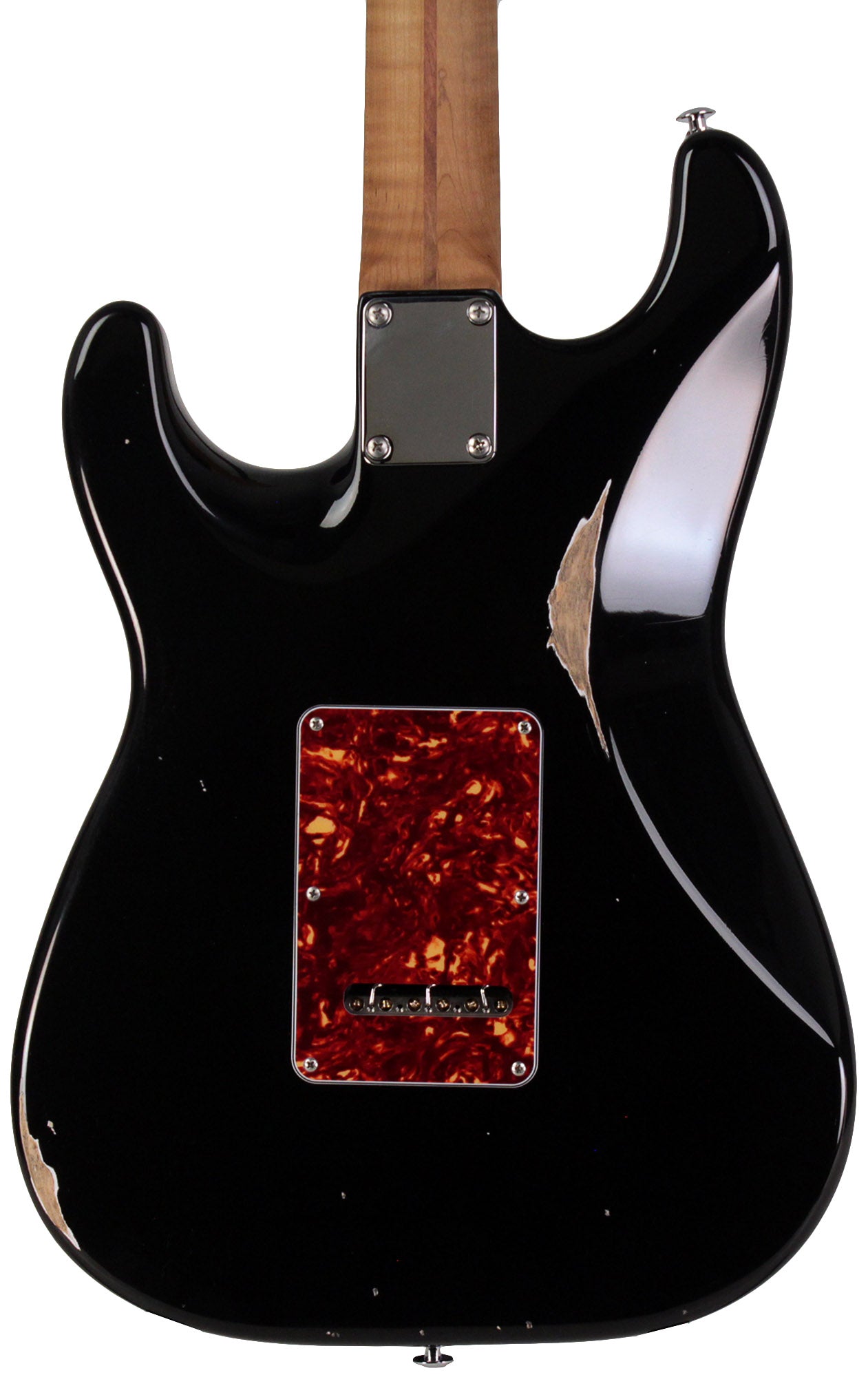 Suhr Select Classic S Antique HSS Guitar, Roasted Flamed Neck