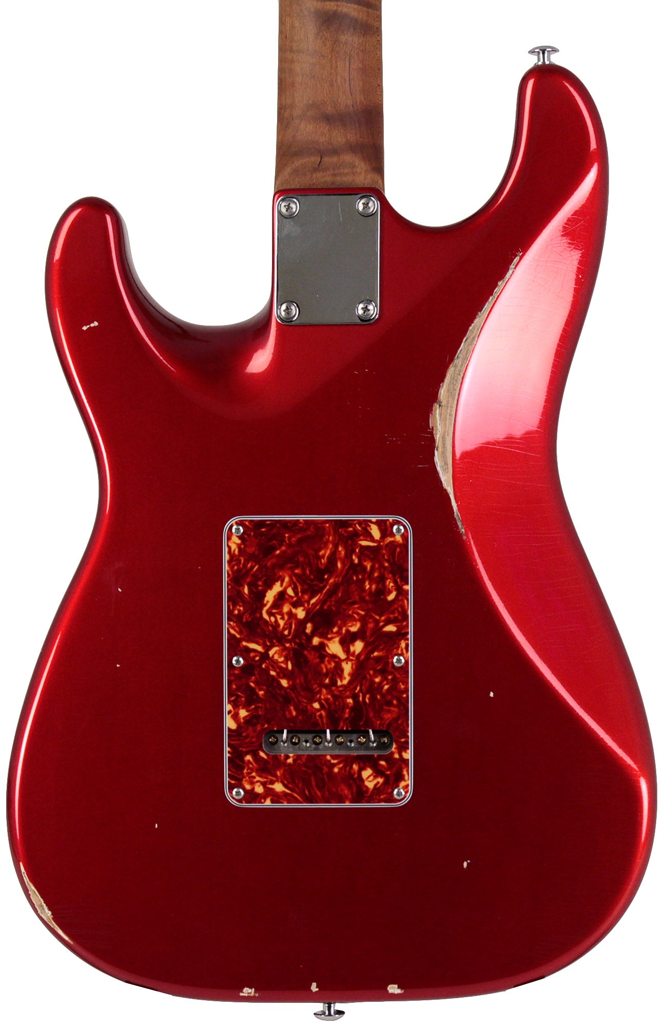 Suhr Select Classic S Antique HSS Guitar, Roasted Flamed Neck