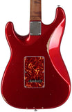 Suhr Select Classic S Antique HSS Guitar, Roasted Flamed Neck, Candy Apple Red, Rosewood