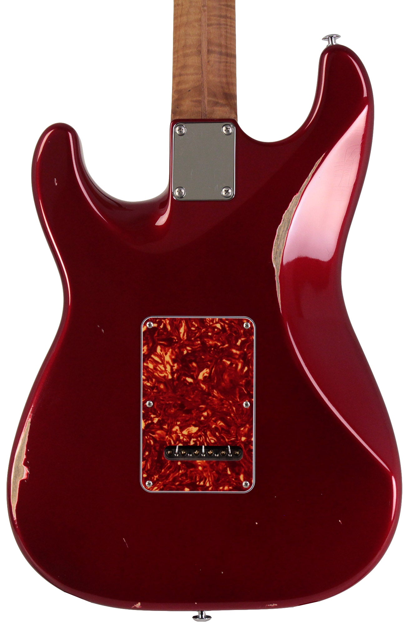 Suhr Select Classic S Antique HSS Guitar, Roasted Flamed Neck