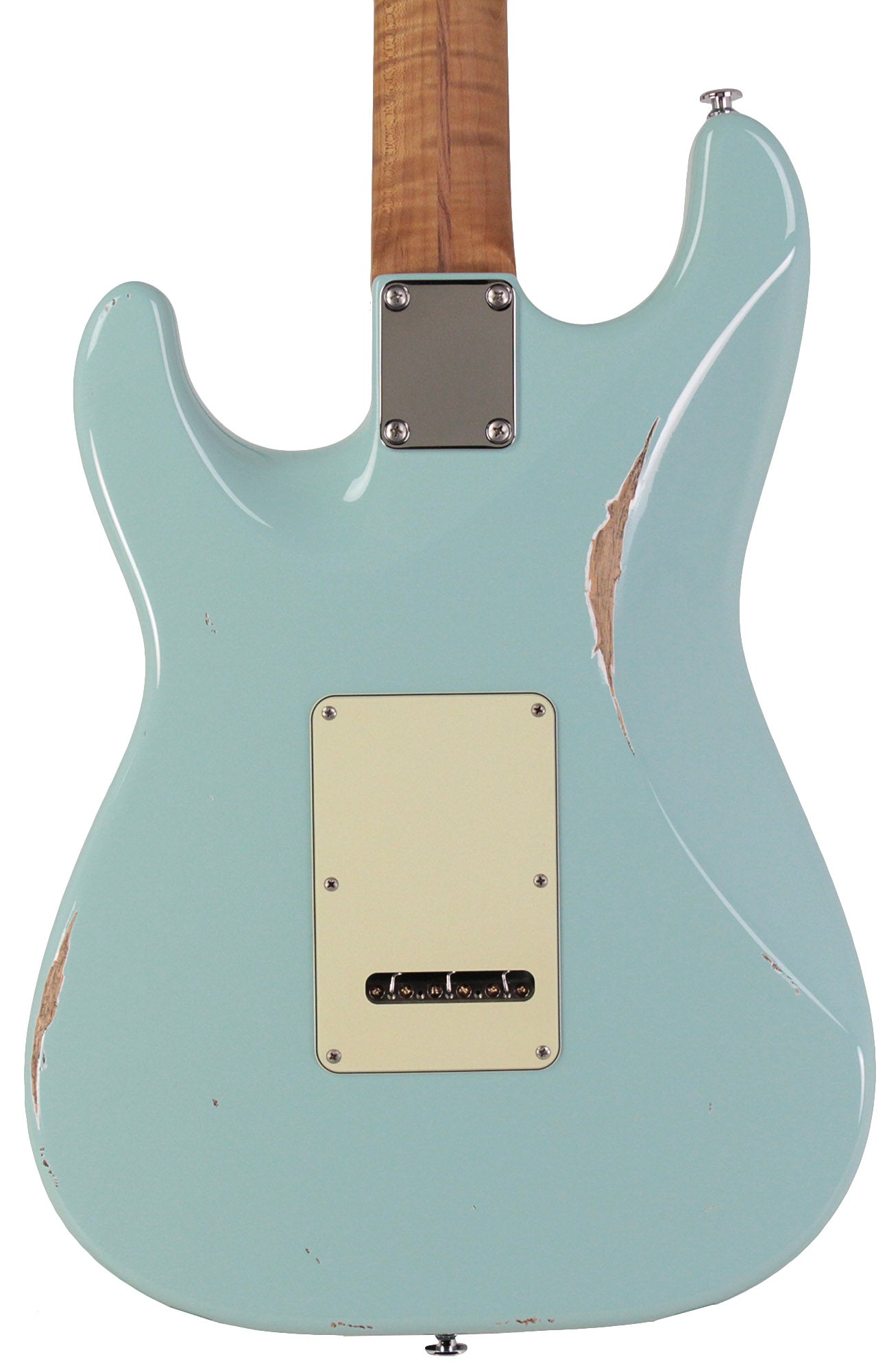 Suhr Select Classic S Antique HSS Guitar, Roasted Flamed Neck