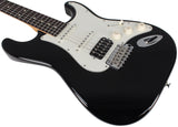 Suhr Classic S HSS Guitar, Black, Rosewood