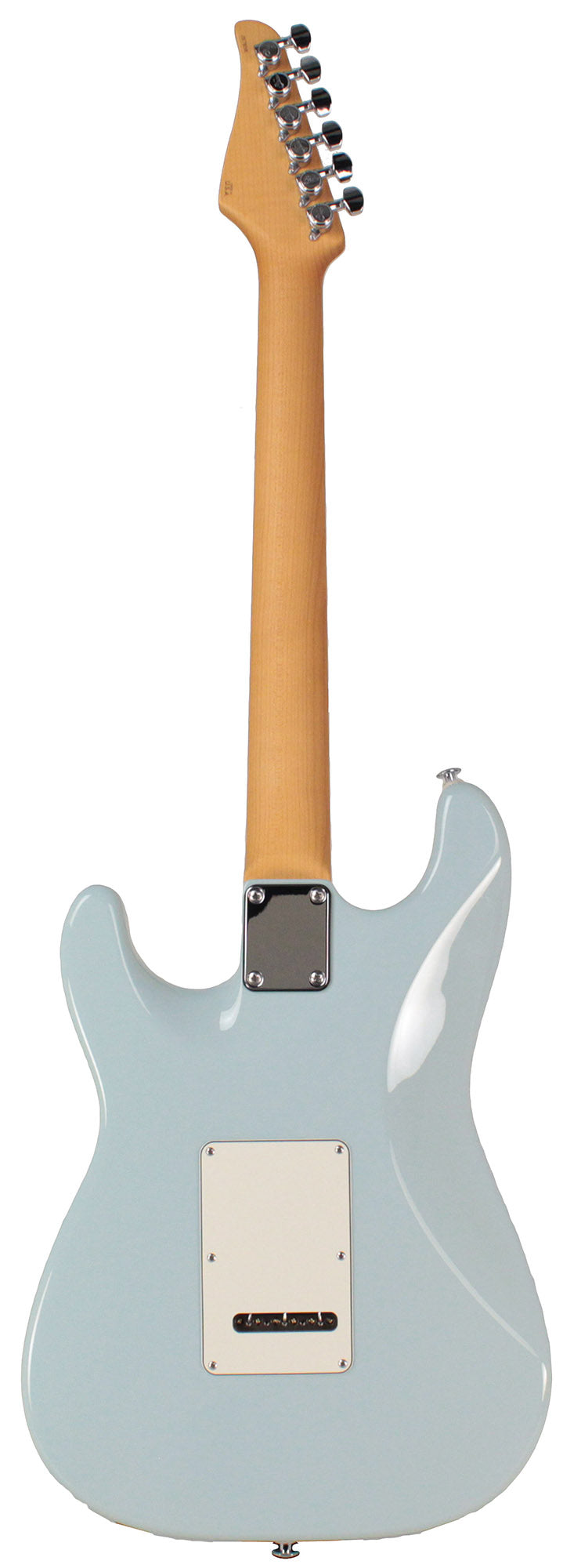 Suhr Classic S HSS Guitar, Sonic Blue, Maple | Humbucker Music