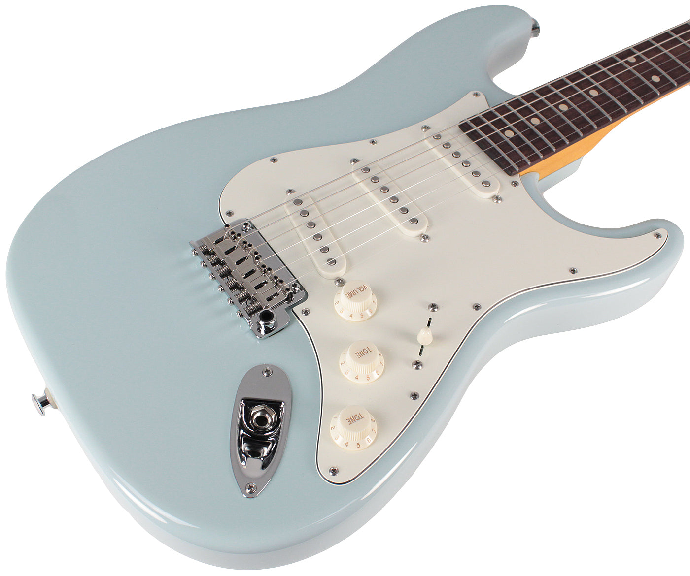 Suhr Classic S Antique Guitar, Sonic Blue, Rosewood | Humbucker Music