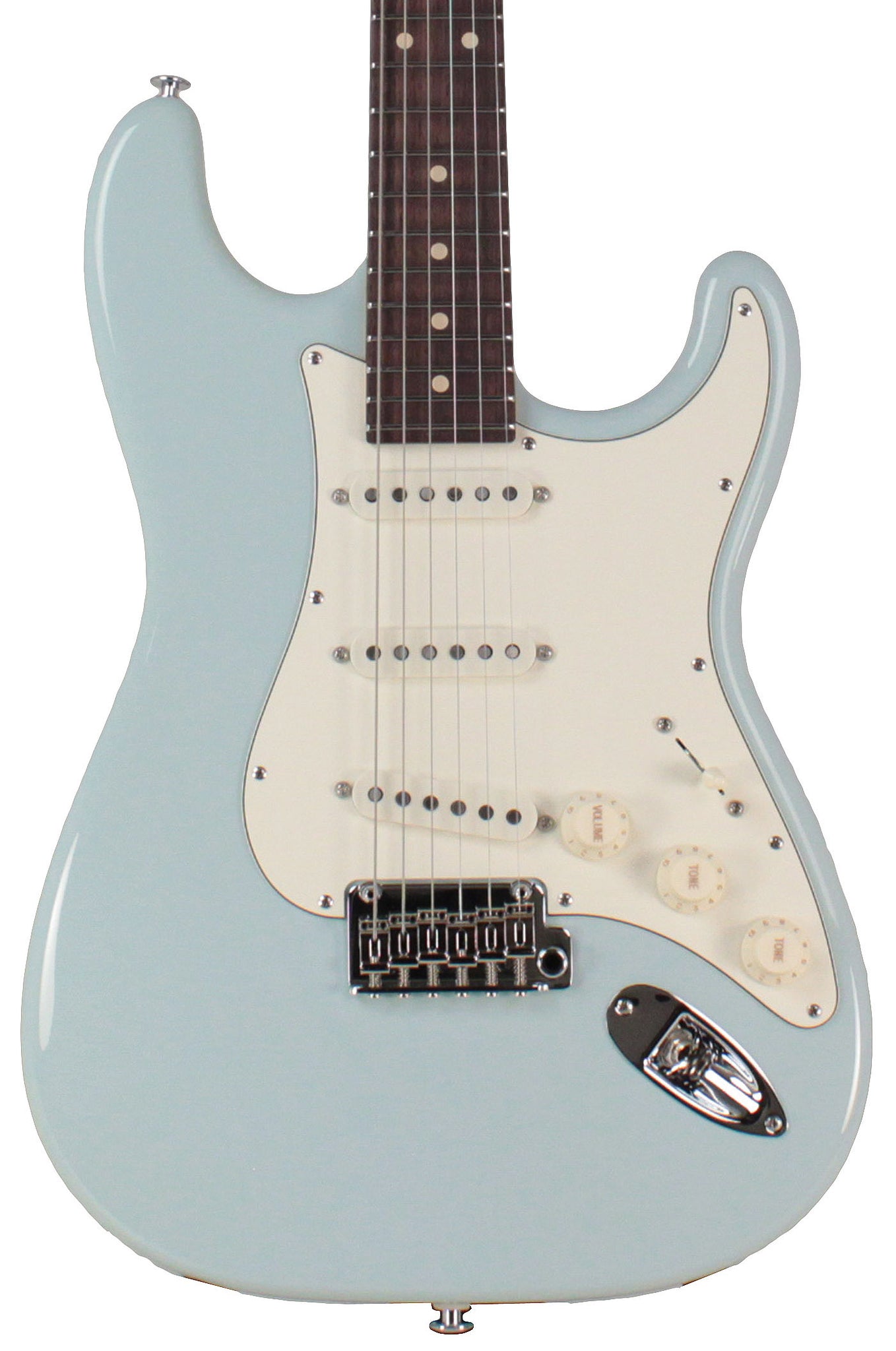 Suhr Classic S Antique Guitar, Sonic Blue, Rosewood | Humbucker Music