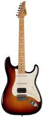 Suhr Classic S HSS Guitar, 3 Tone Burst, Maple