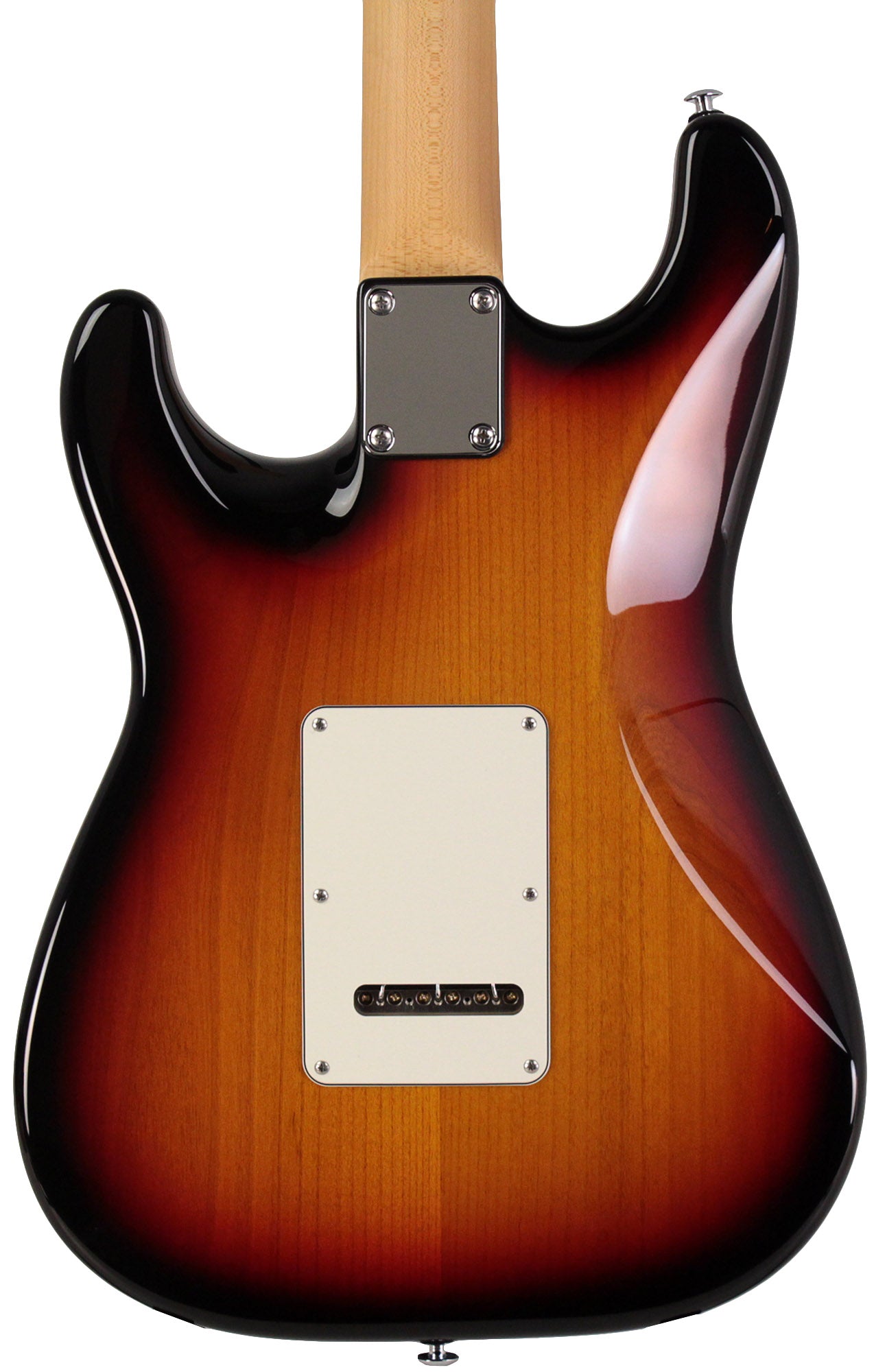 Suhr Classic S HSS Guitar, 3 Tone Burst, Maple | Humbucker Music