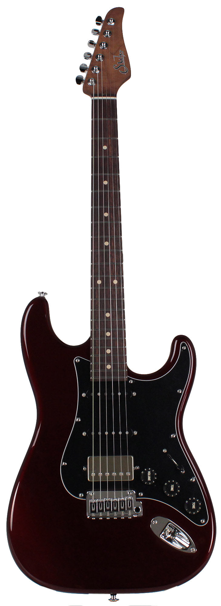 Suhr Limited Classic S Metallic Guitar, Brandywine | Humbucker Music