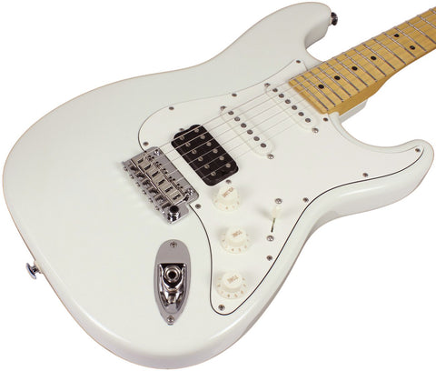 Suhr Classic S HSS Guitar, Olympic White, Maple
