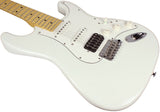 Suhr Classic S HSS Guitar, Olympic White, Maple